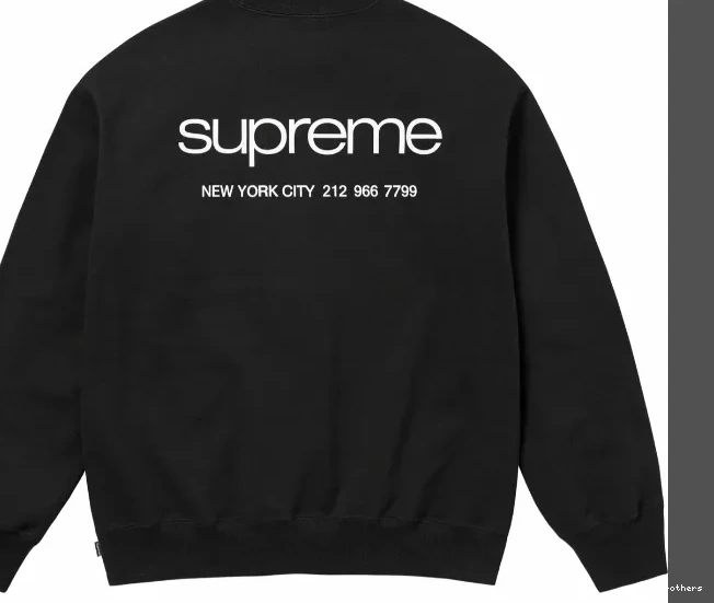 Black XL Sapphire S Hoodie NYC M L Crewneck 0816